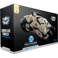 DC Multiverse 7 Inch Action Figure Vehicle - The Tumbler (Camouflage) (Gold Label)
