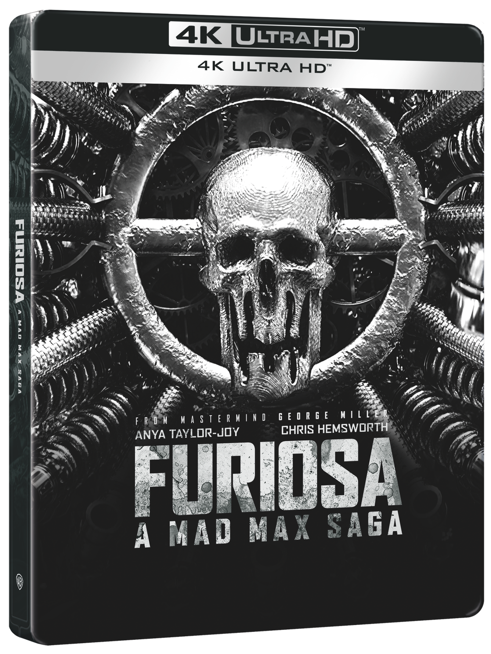 Furiosa: A Mad Max Saga 'Black and Chrome' Steelbook 4K Ultra HD Image 1