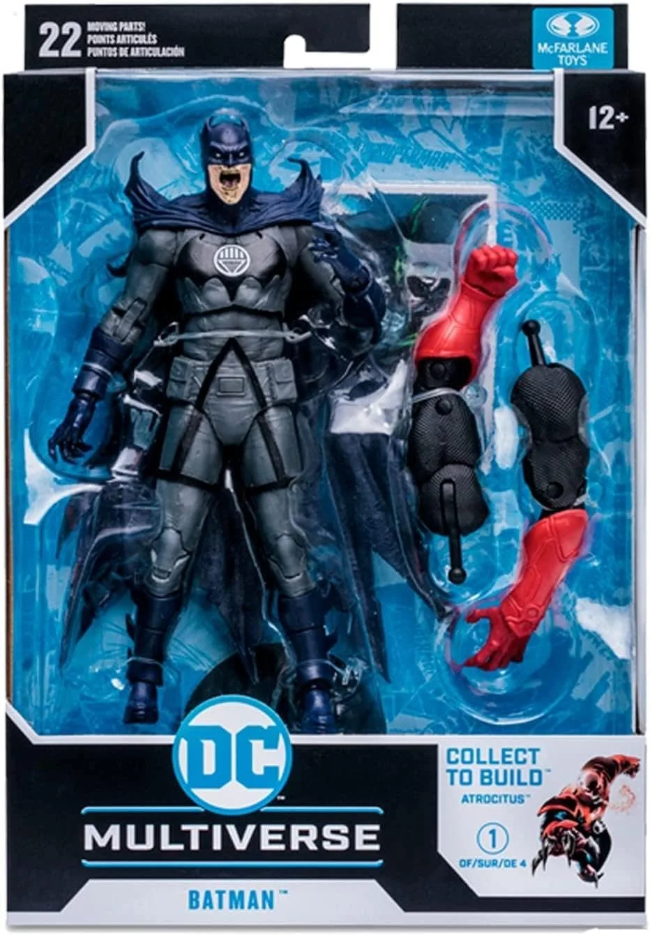 DC BUILD-A 7IN FIGURES WV8 - BLACKEST NIGHT - BATMAN Image 1