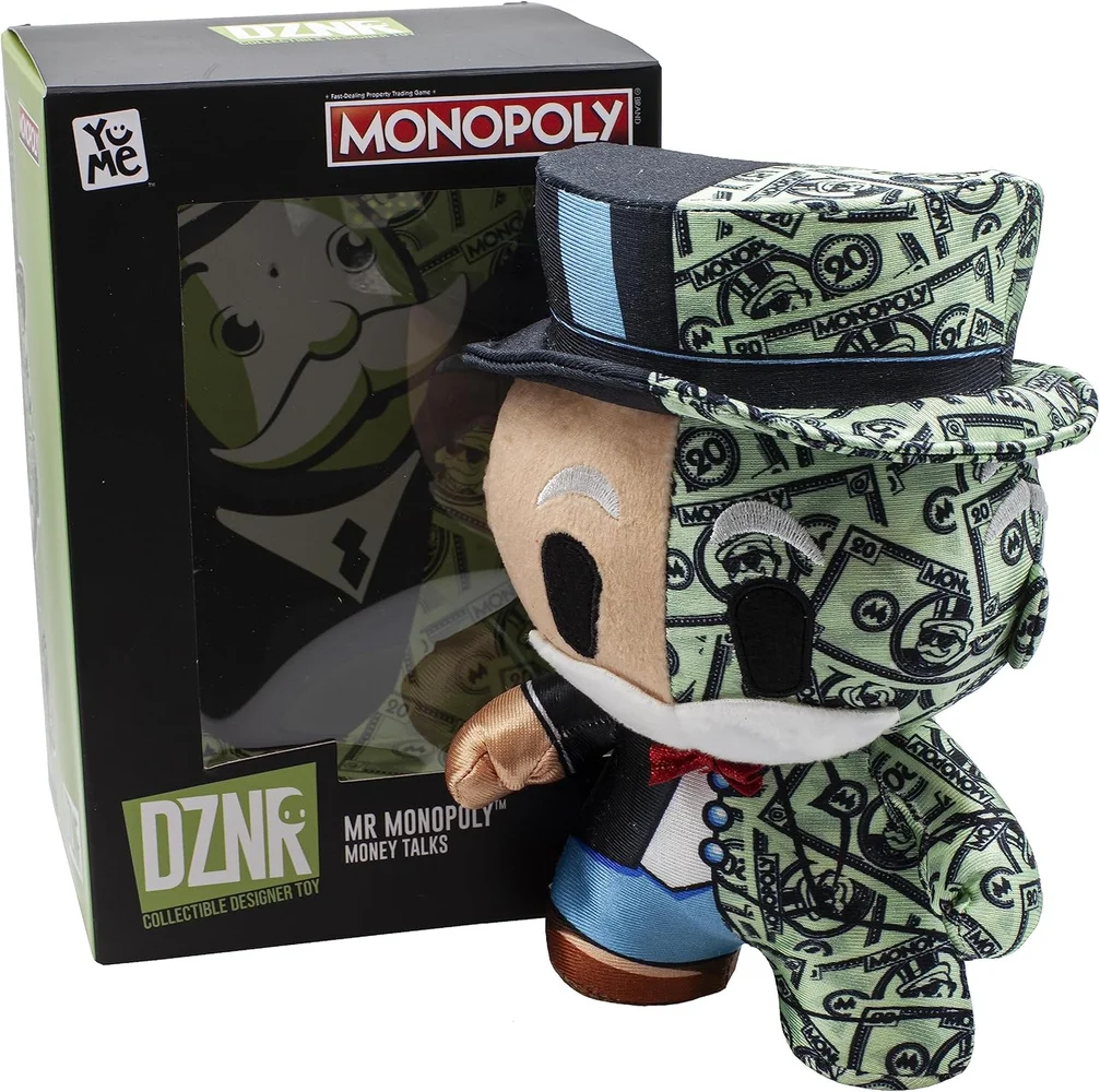 DZNR Plush Monopoly - Money Talks Image 1