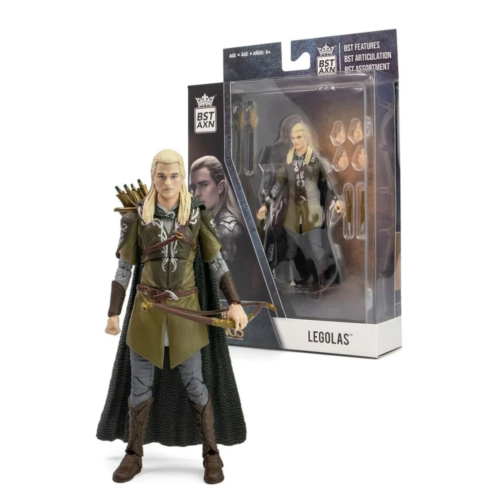 Loyal Subjects BST AXN Lord of the Rings Legolas 5" Action Figure Image 1