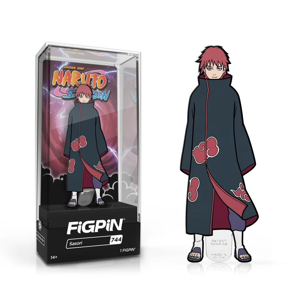 FiGPiN Naruto Shippuden Sasori 3" Enamel Pin #744 Image 1