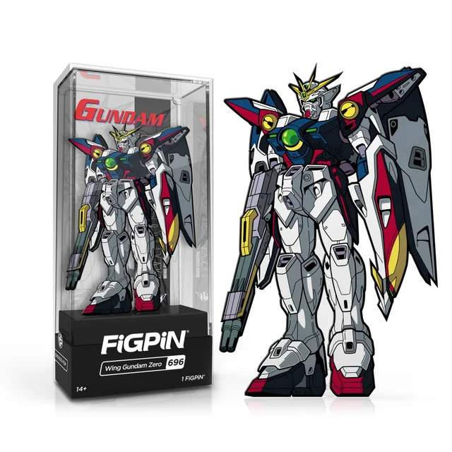 FiGPiN Gundam Wing Gundam Zero 3" Enamel Pin #697