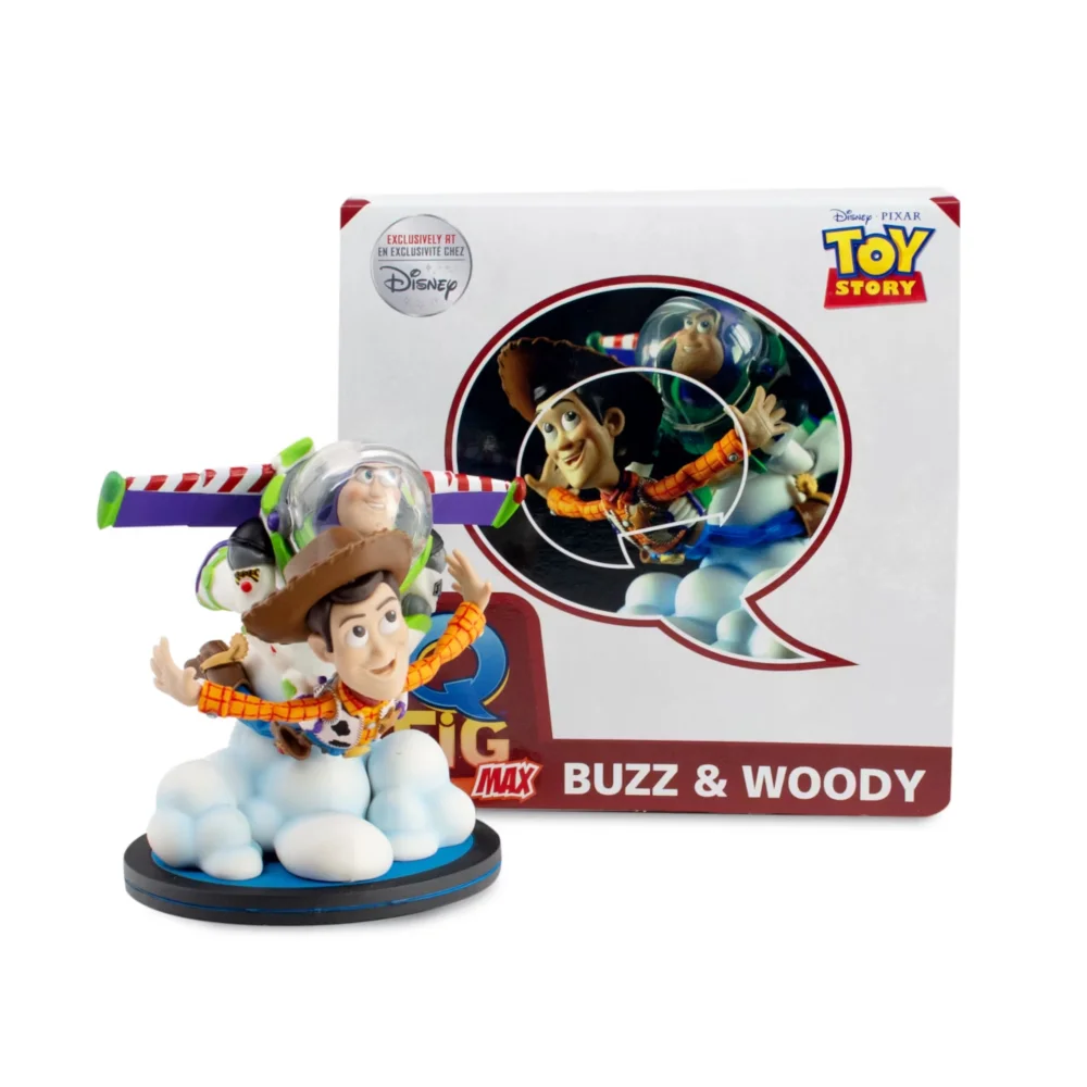 Quantum Mechanix Disney Toy Story Buzz and Woody Q-Fig Max Diorama Image 1