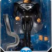 DC MULTIVERSE 7IN - ANIMATED SUPERMAN (BLACK SUIT)