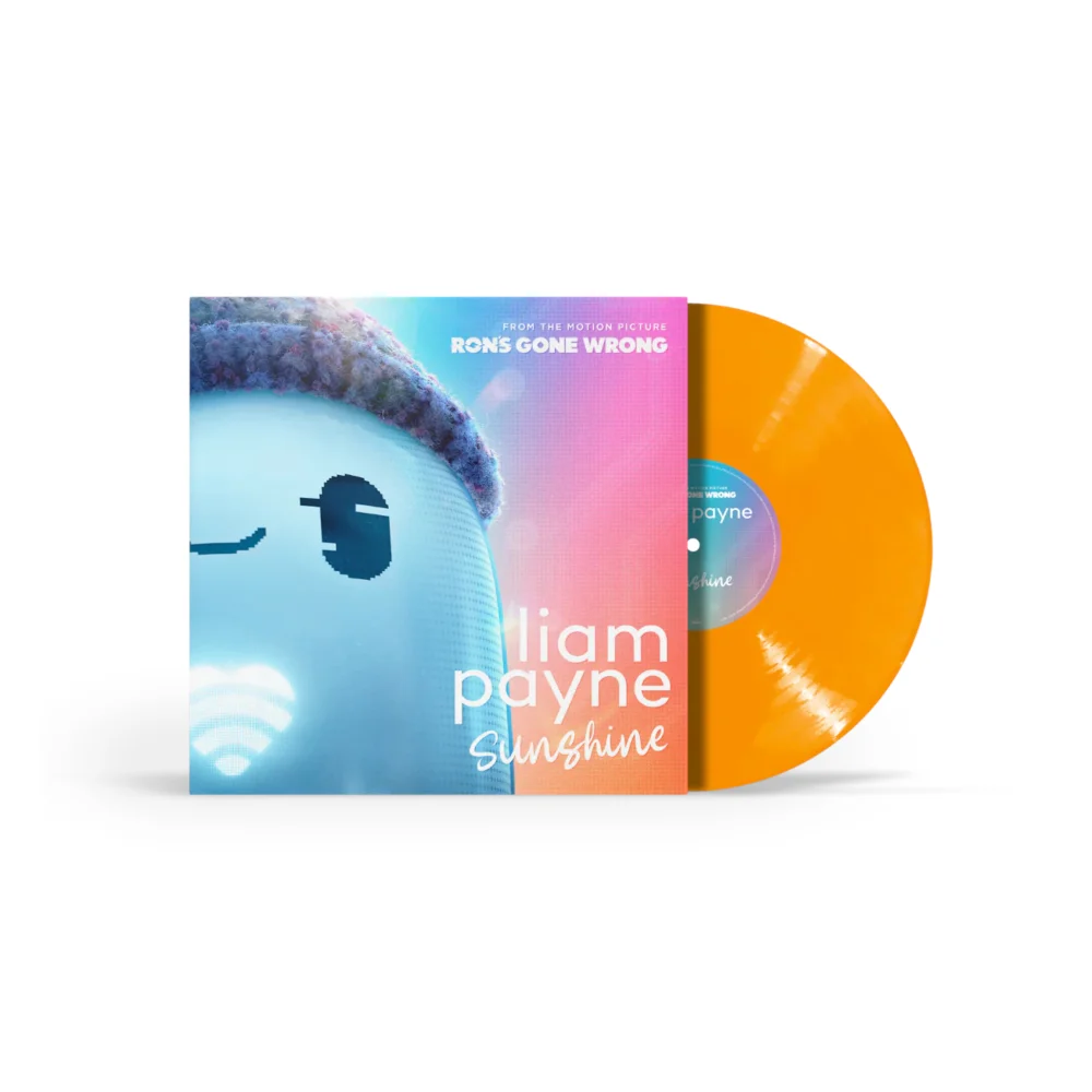 Liam Payne Sunshine Signed Limited Edition Orange Vinyl Image 1