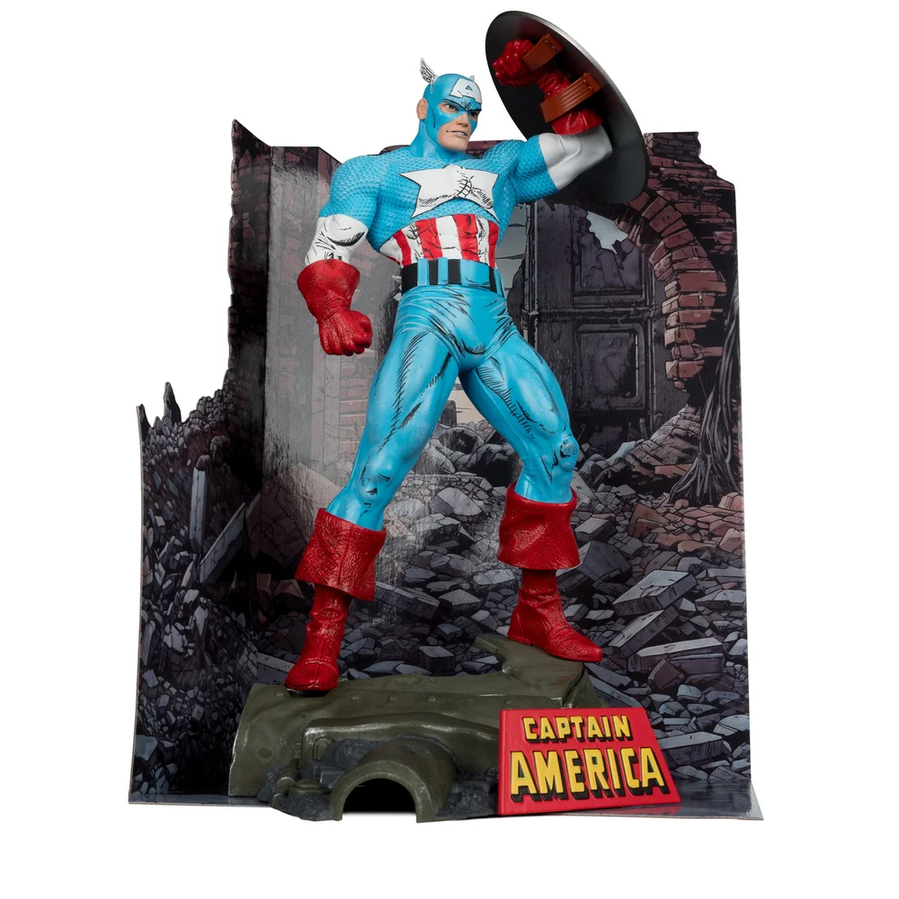 Marvel 1:6TH WV1 - Captain America by Todd McFarlane Image 1