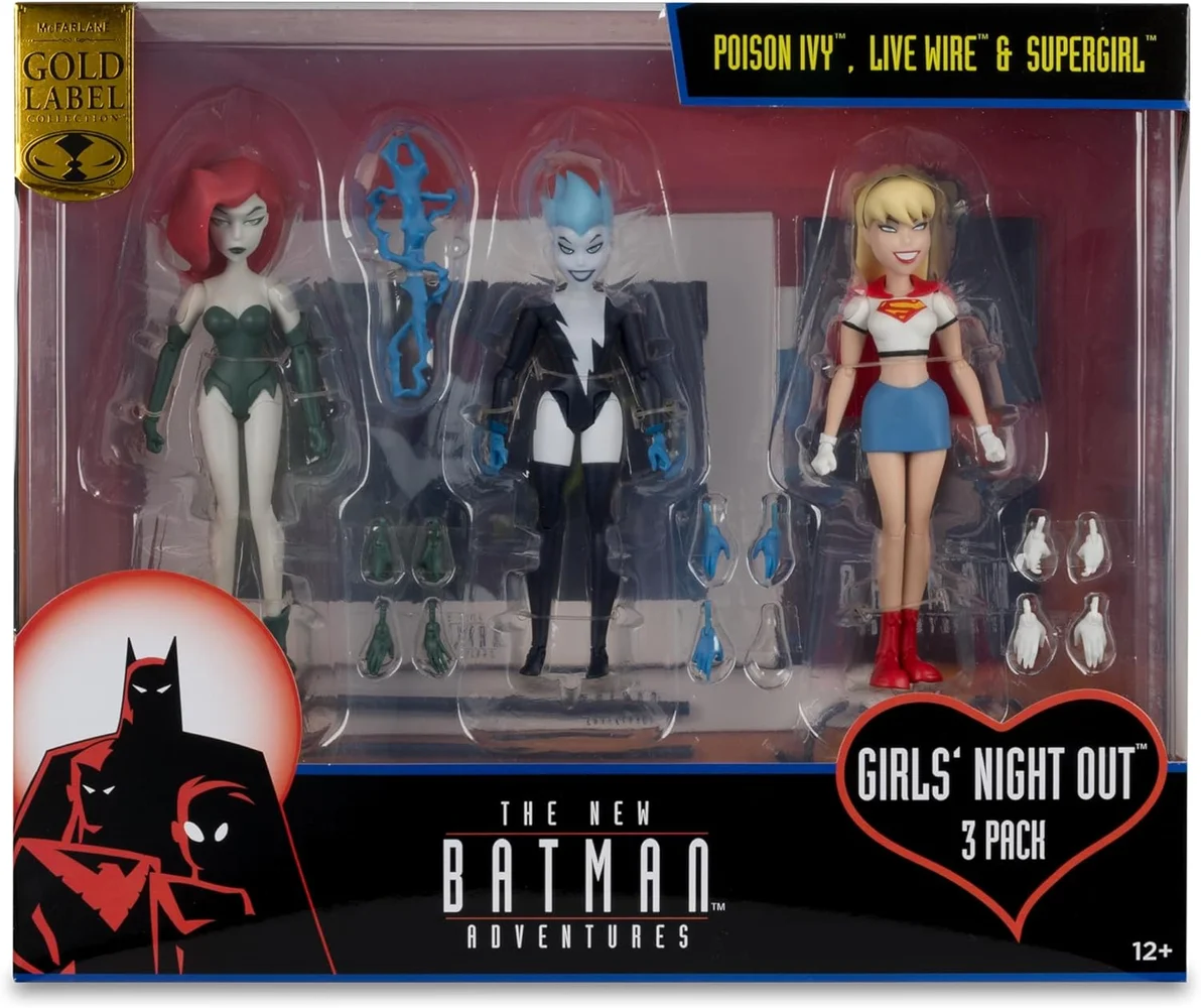 DC DIRECT - TNBA MULTIPACK - POISON IVY & LIVE WIRE & SUPERGIRL (GOLD LABEL) Image 1