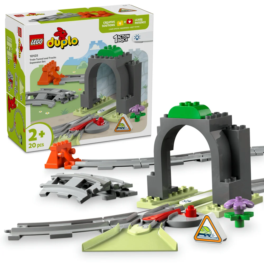 LEGO DUPLO Train Tunnel and Tracks Expansion Set Toy 10425 Image 1