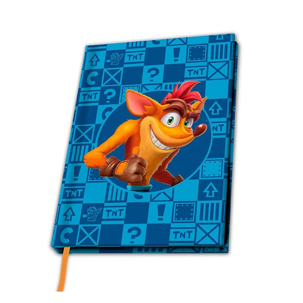 Crash Bandicoot & Coco A5 Notebook Image 1