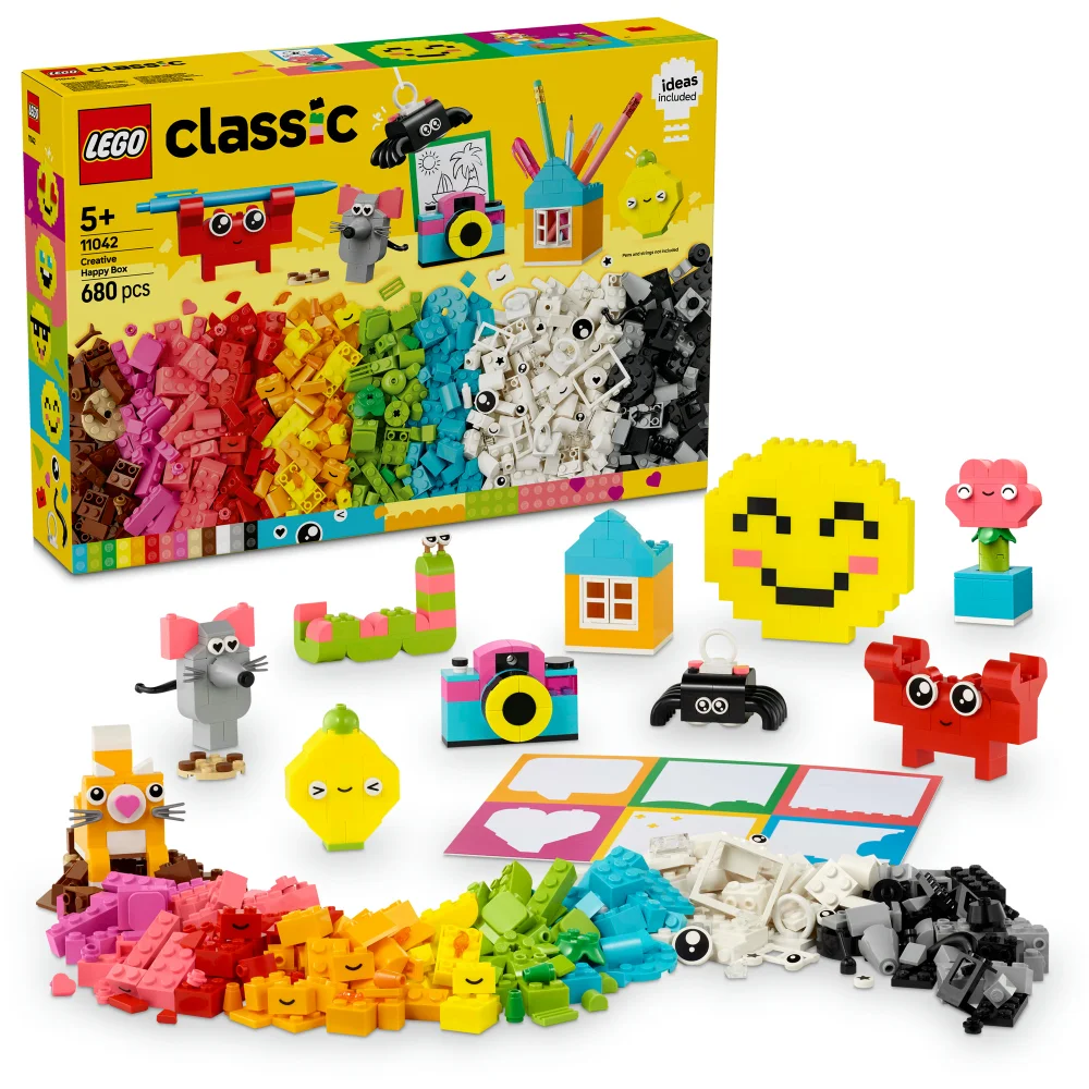 LEGO Classic Creative Happy Box Creative Toys Set 11042 Image 1