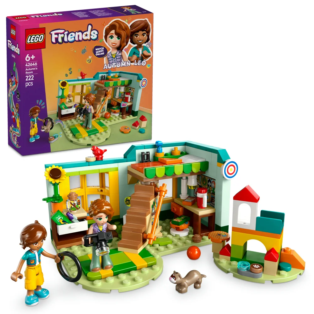 LEGO® Friends Autumn’s Room Pretend-Play Toy Building Set 42646 Image 1