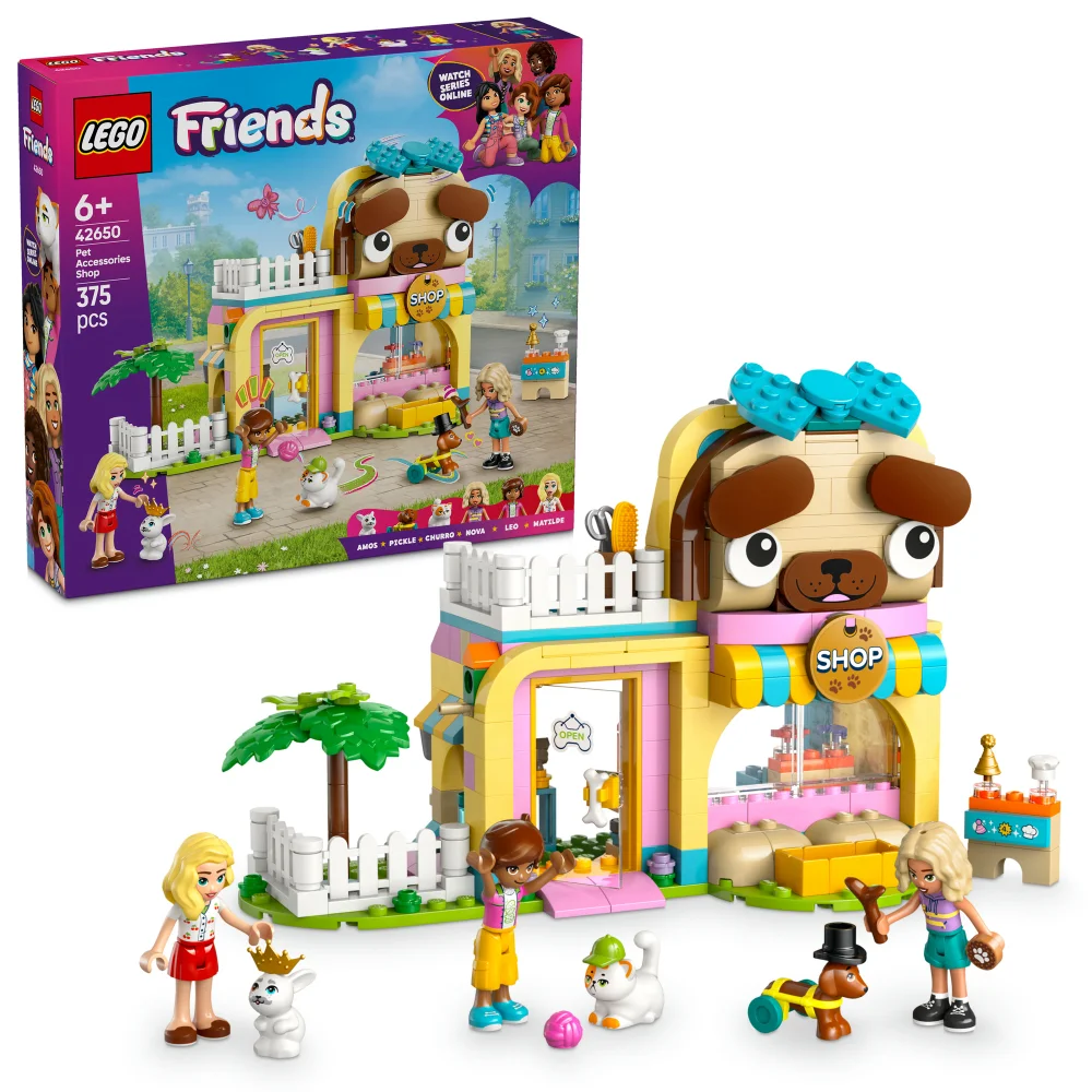 LEGO® Friends Pet Accessories Shop Toy Building Playset 42650 Image 1
