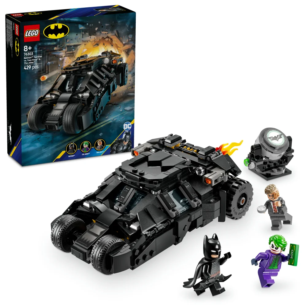 LEGO DC Batman Tumbler vs. Two-Face & The Joker Set 76303 Image 1