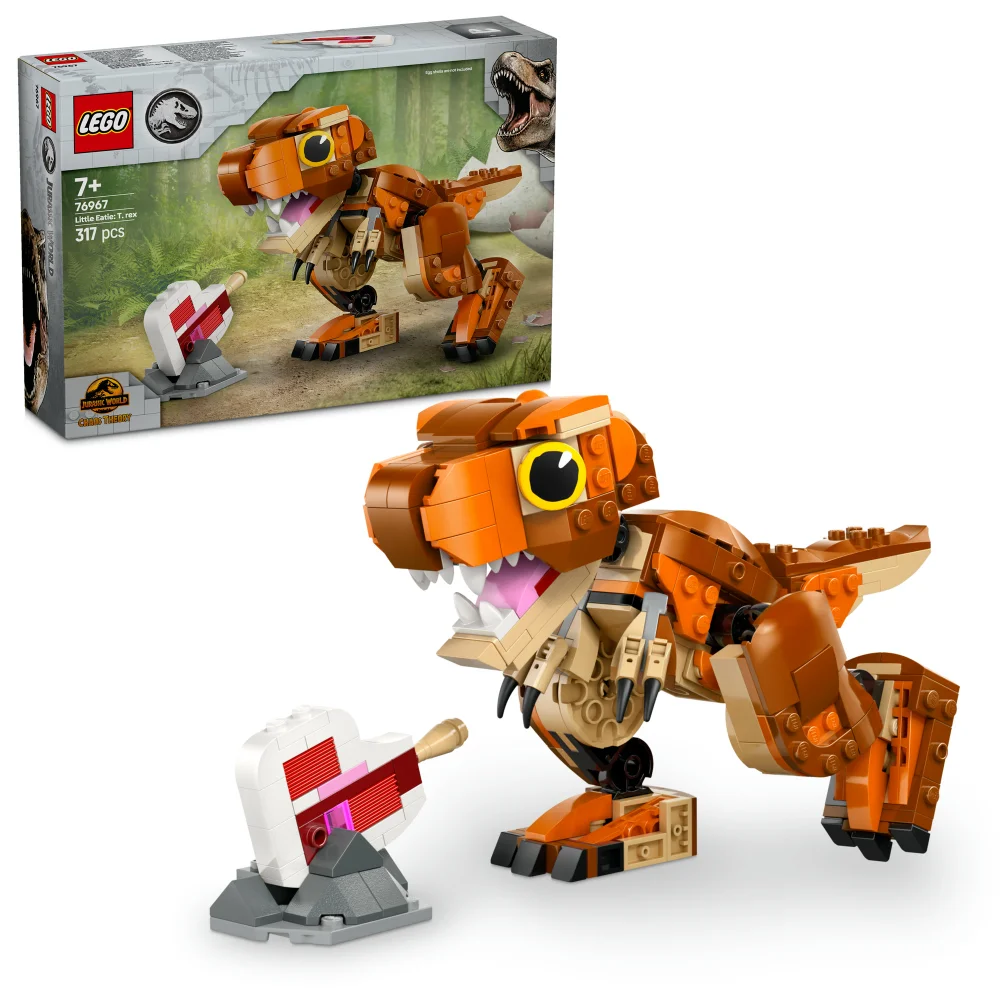 LEGO Jurassic World Little Eatie: T. rex Dinosaur Toy 76967 Image 1