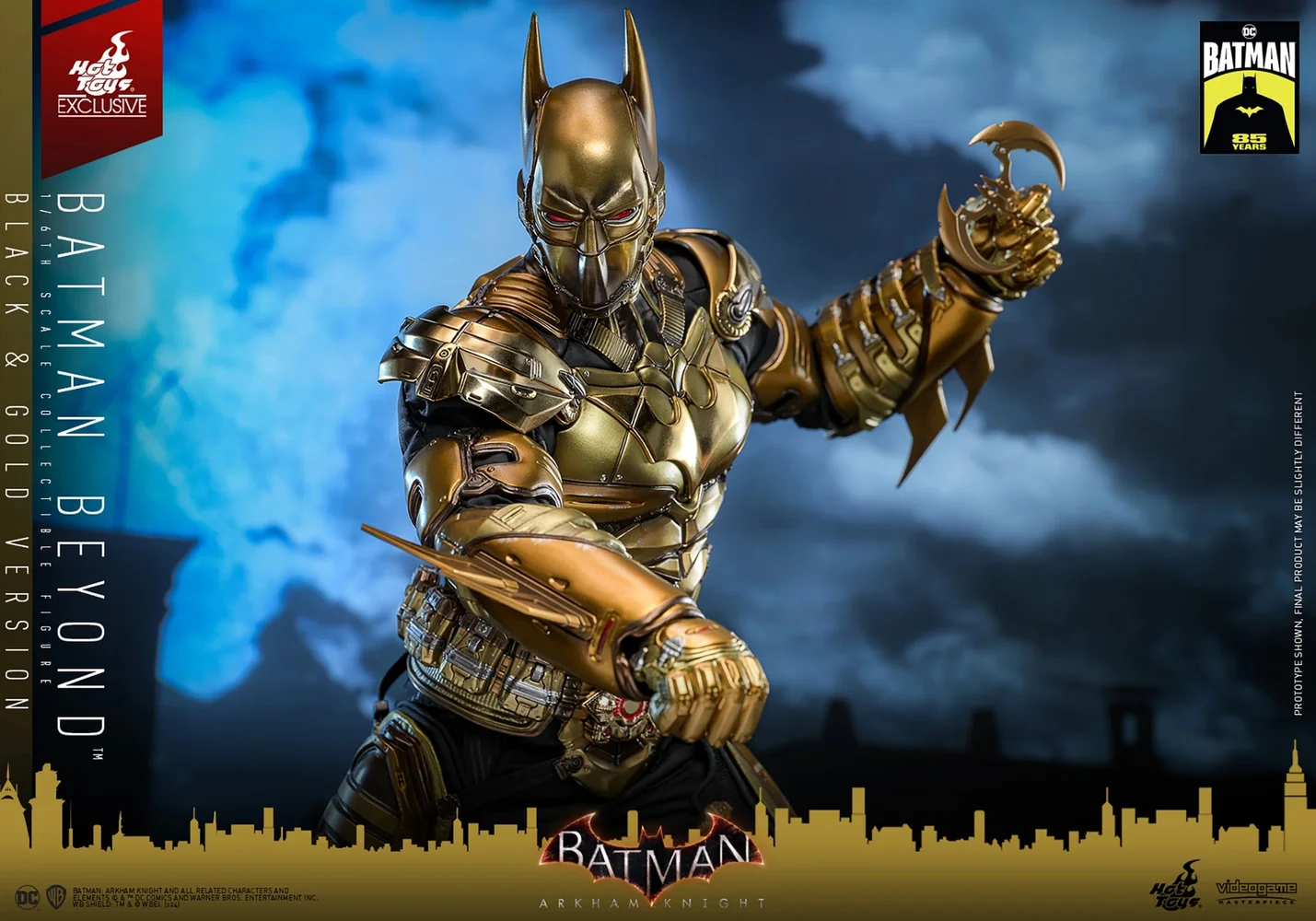 Hot Toys 1/6th Scale Batman Beyond Black & Gold Version Limited Edition Statue Image 1