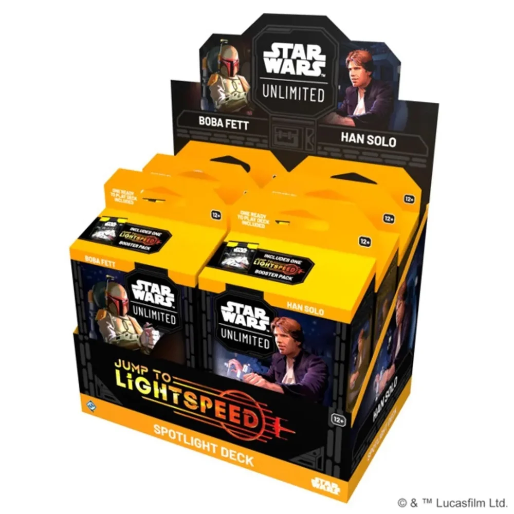 Star Wars: Unlimited Jump To Lightspeed Han Solo Spotlight Deck Image 1