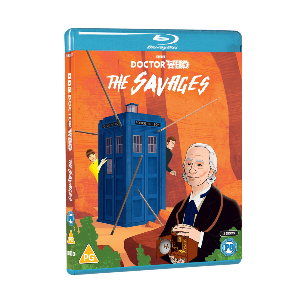 Doctor Who The Savages Blu-Ray Image 1