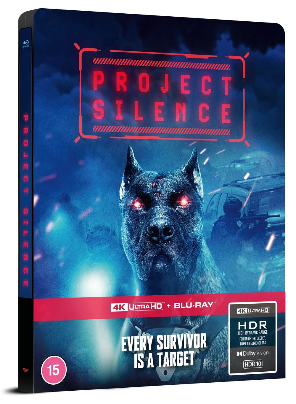 Project Silence 4K UHD & Blu-Ray Steelbook Image 1