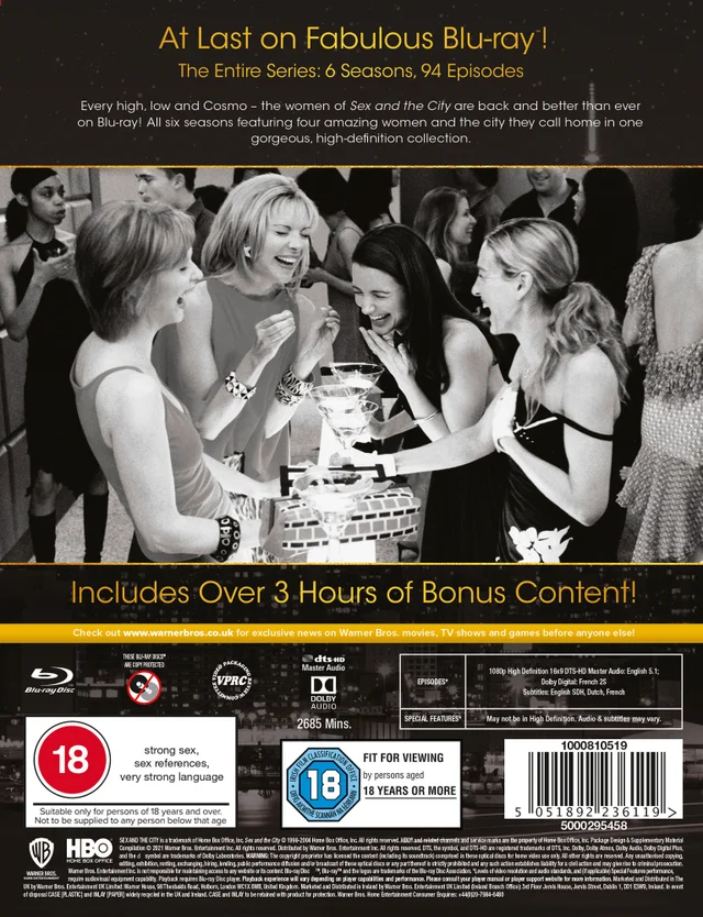 Sex and The City: The Complete Series Blu-ray