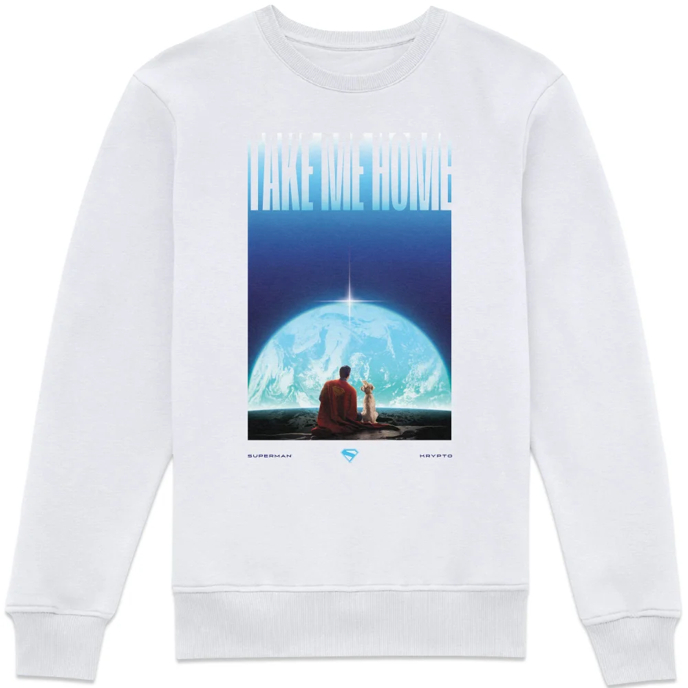 Superman Sweatshirt - White - XS Image 1