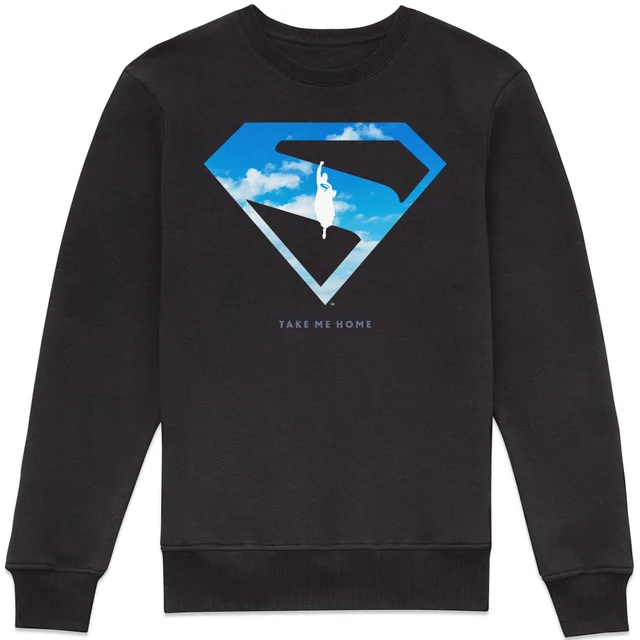 Superman Flight Sweatshirt - Black