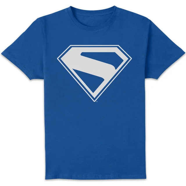 Superman Simple Sheild Unisex T-Shirt - Blue