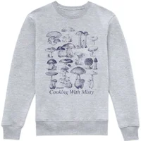 Yellow Jackets Shrooms Sweatshirt - Grey