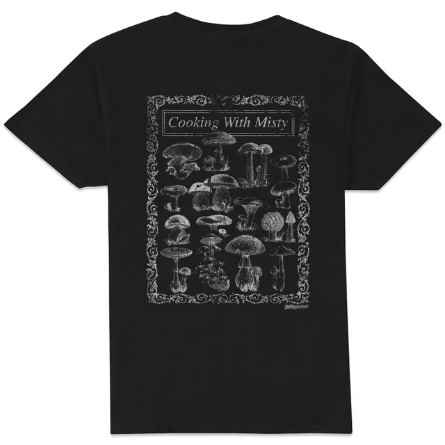 Yellow Jackets Cooking WIth Misty Unisex T-Shirt - Black