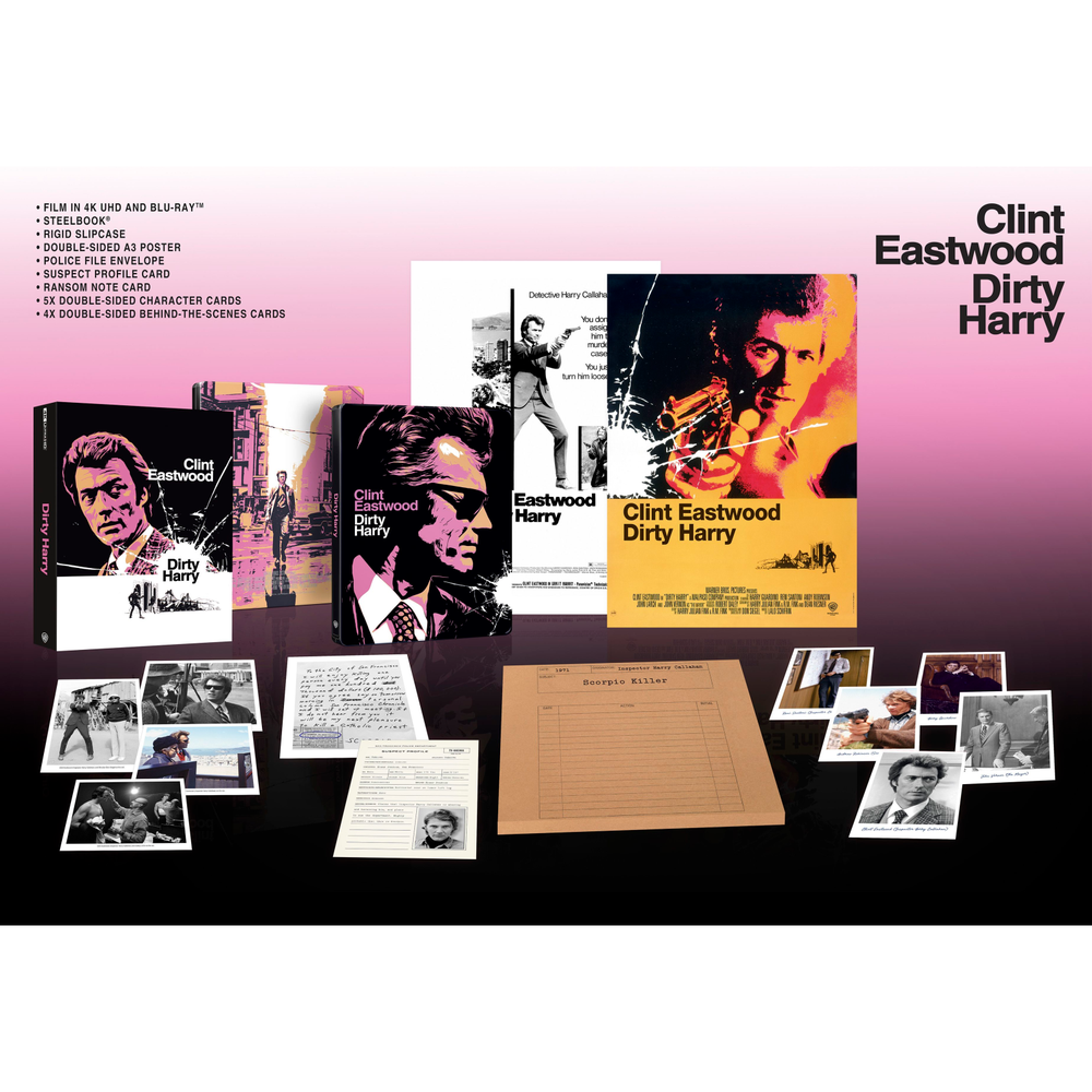 Dirty Harry Collector's Edition 4K Ultra HD SteelBook Image 1