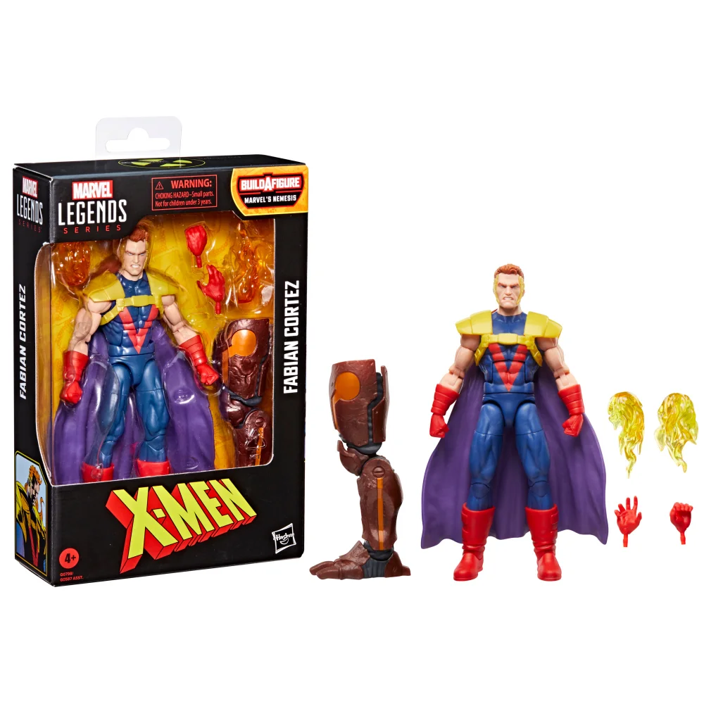 Hasbro Marvel Legends Series Fabian Cortez, X-Men Comics Action Figure Image 1