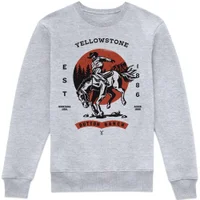 Yellowstone Saddle Up Sweatshirt - Grey - undefined undefined