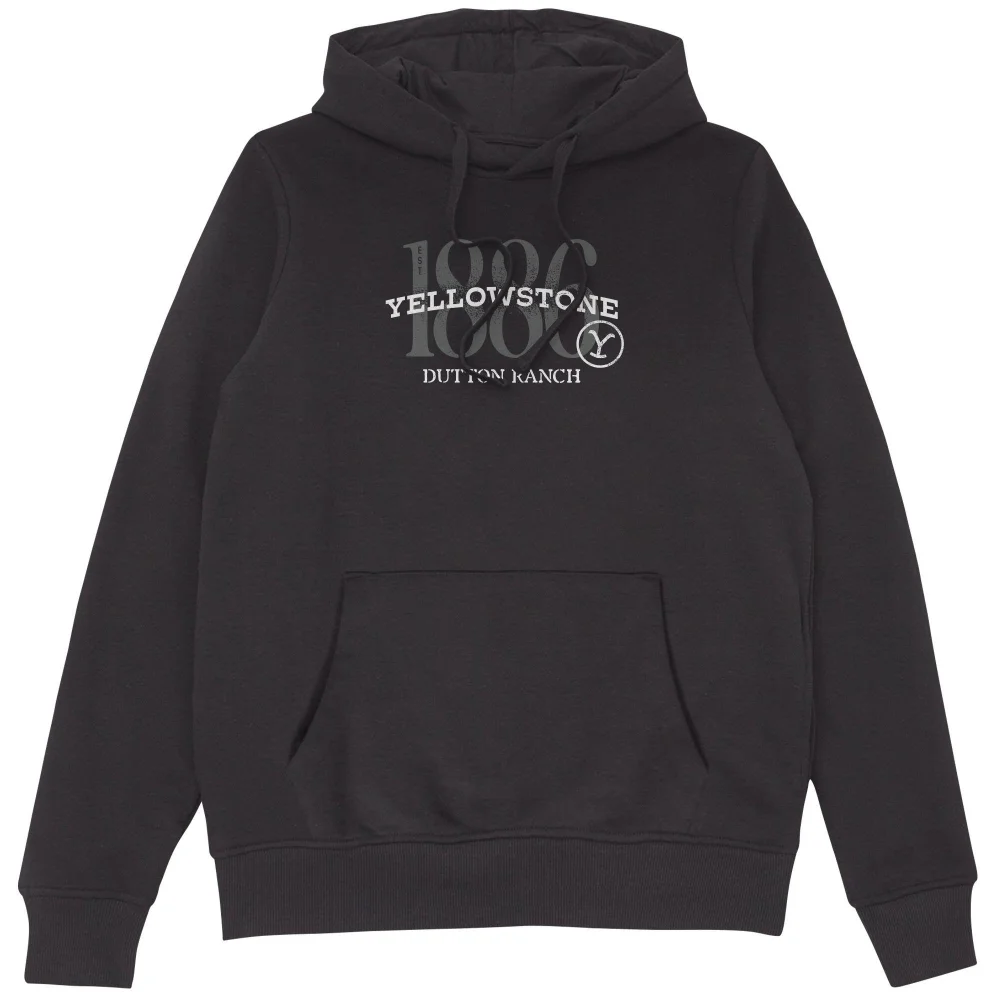 Yellowstone 1886 Hoodie - Black - S Image 1