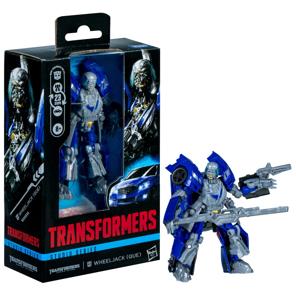 Transformers Studio Series Deluxe Class Transformers: Dark of the Moon Wheeljack (Que) 11.5-cm Action Figure, 8+ Image 1