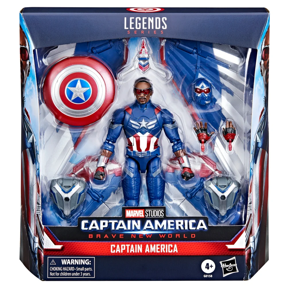 Hasbro Marvel Legends Series Captain America Captain America: Brave New World Deluxe Action Figure (6”) Image 1