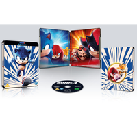Sonic the Hedgehog 3 4K Ultra HD SteelBook #1 (Blue) - undefined undefined