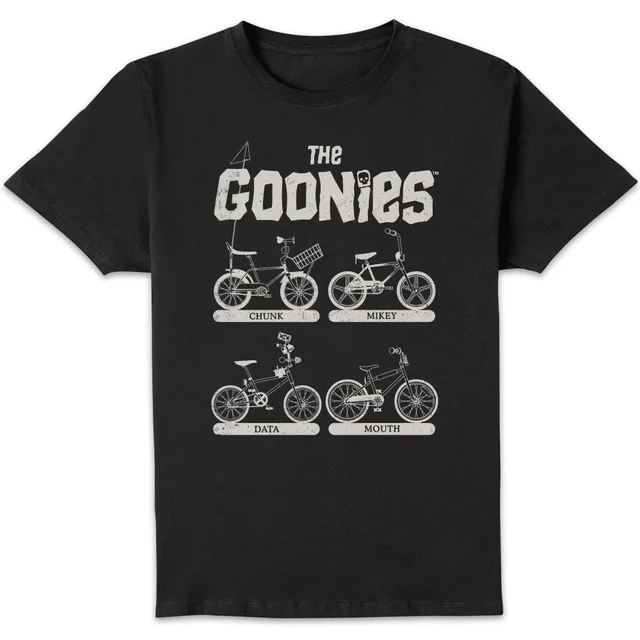 The Goonies Bikes Unisex T-Shirt - Black