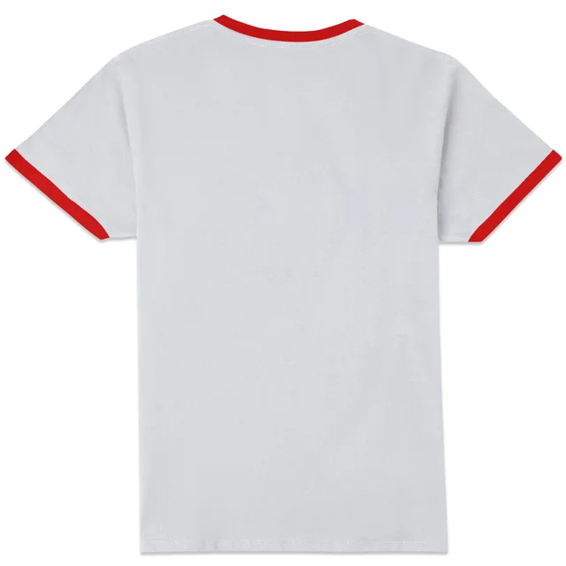 The Goonies Bikes Unisex Ringer T-Shirt - White/Red