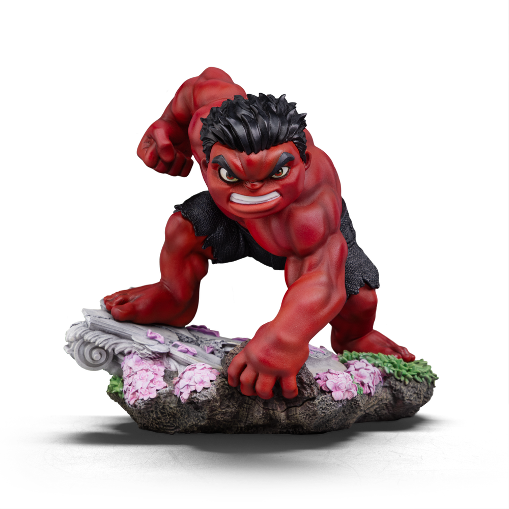 Iron Studios Captain America Brave New World Red Hulk MiniCo Figure Image 1