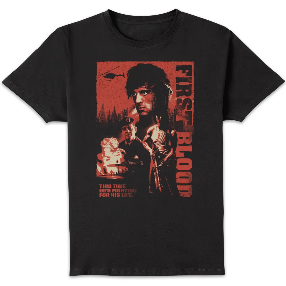 Rambo First Blood A War You Won't Believe Unisex T-Shirt - Black - S Image 1
