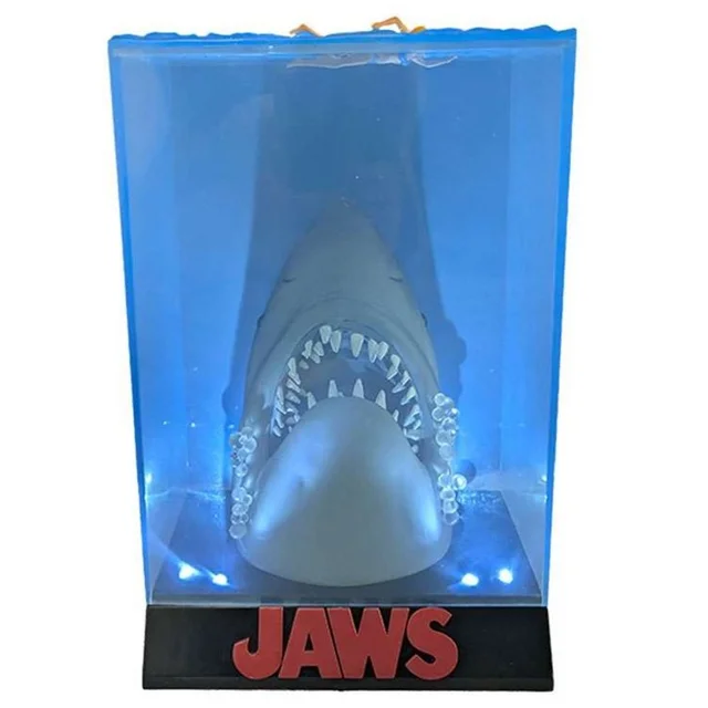 JAWS "LIGHT-UP" 3D POSTER 50TH ANNIVERSARY