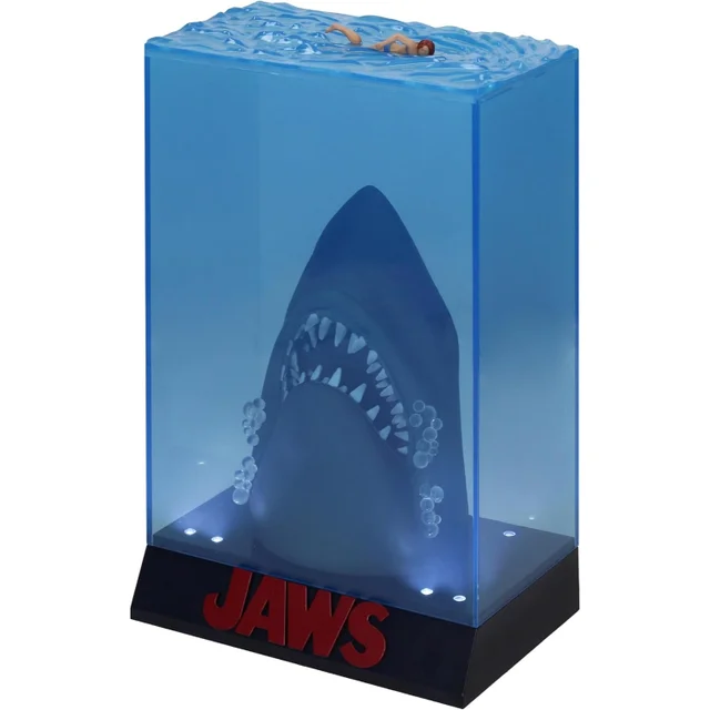 JAWS "LIGHT-UP" 3D POSTER 50TH ANNIVERSARY