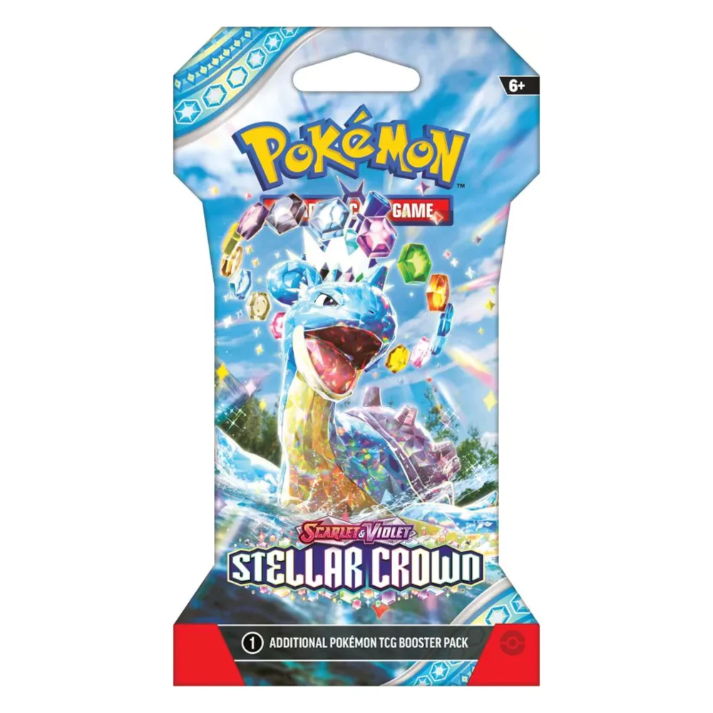 Pokemon TCG: Scarlet & Violet 7 Stellar Crown Sleeved Booster Image 1