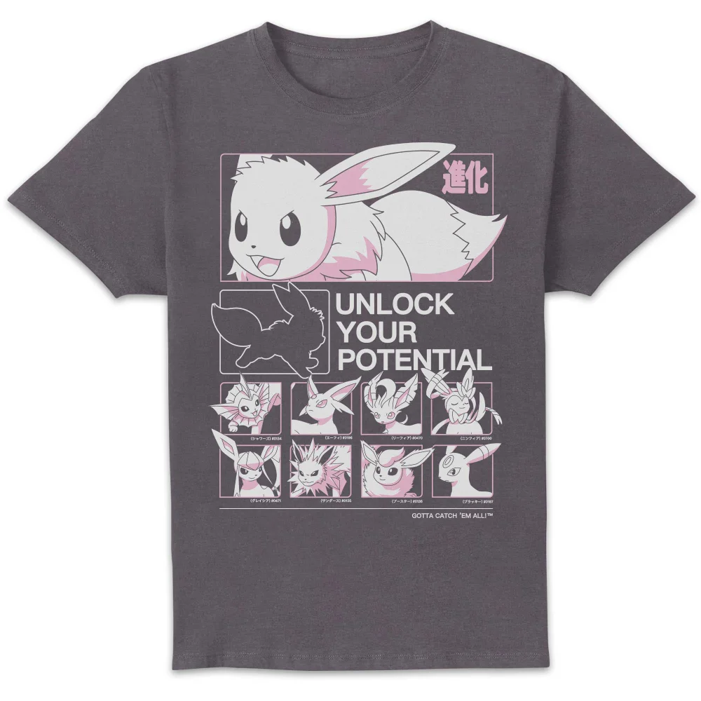 Pokémon Most Evolved Unisex T-Shirt - Charcoal - S Image 1