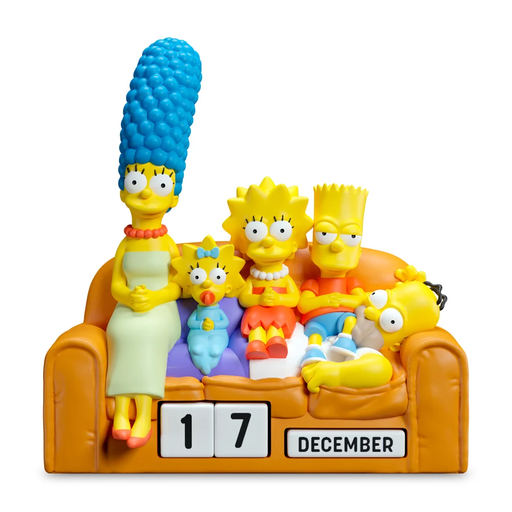 The Simpsons Family 3D Perpetual Calendar Image 1