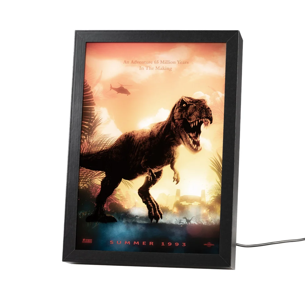 Jurassic Park LED Framed Print Image 1
