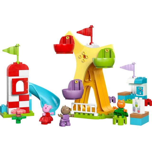 LEGO DUPLO Peppa Pig Funfair Toddler Learning Toy 10453