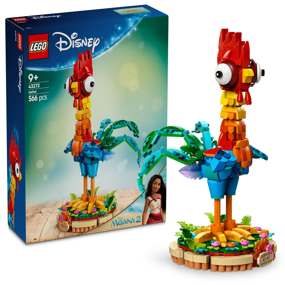 LEGO | Disney Moana 2 Heihei Buildable Animal Toy 43272 Image 1
