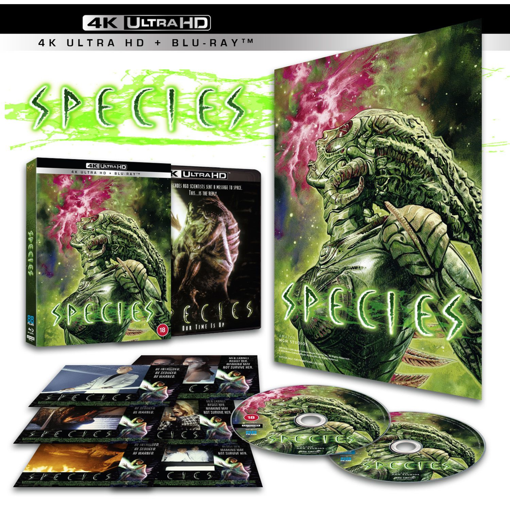 Species 4K Ultra HD Dual Format Deluxe Collector's Edition Image 1