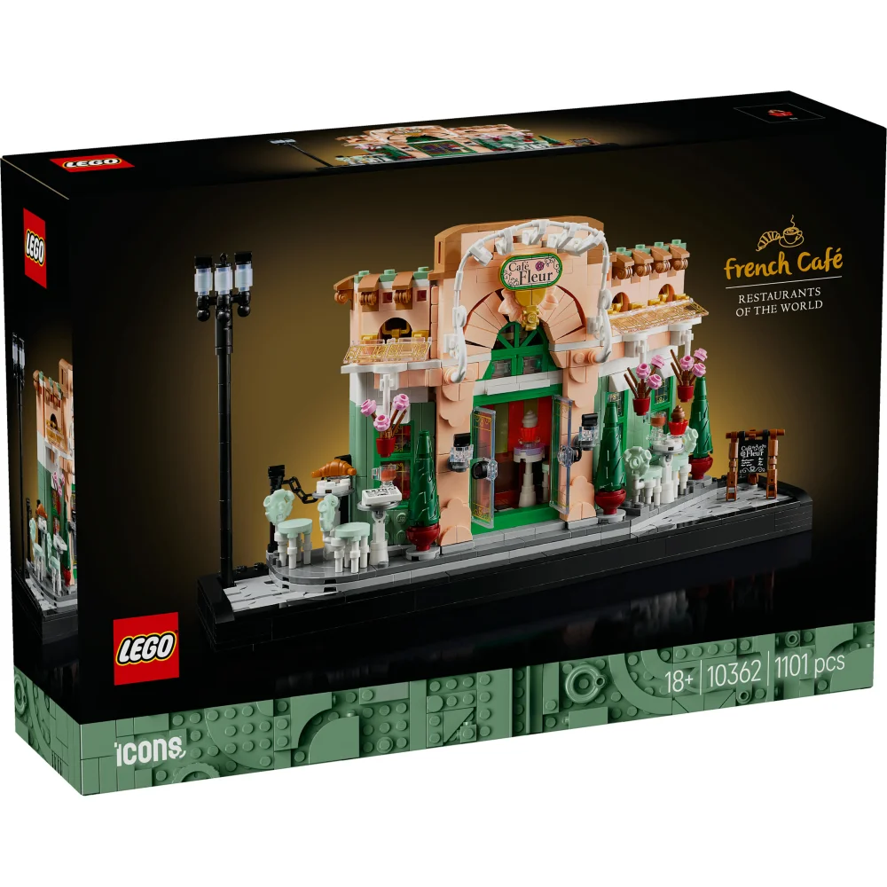 LEGO Icons French Café Home Decor Set for Adults 10362 Image 1